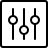 A settings icon for the cookie preference center